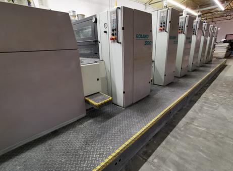 2001 MAN Roland 306 NL L 8 color press for sale