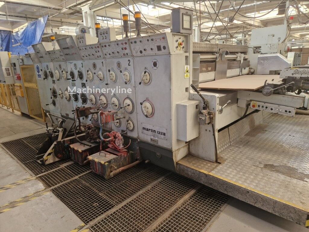 1986 Martin 1228 Flexo-Folder Gluer for sale