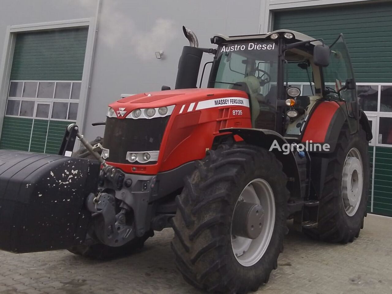 2017 Massey Ferguson 8735 S DYNA-VT Tractor - Wheel for sale
