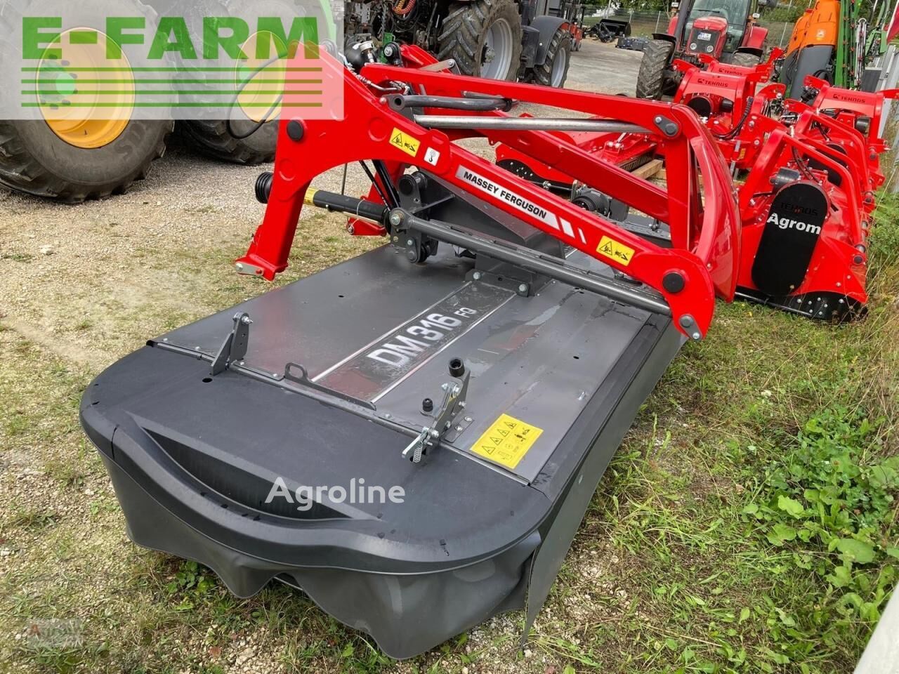 2022 Massey Ferguson DM 316 FQ Hay - Mower for sale — view 3