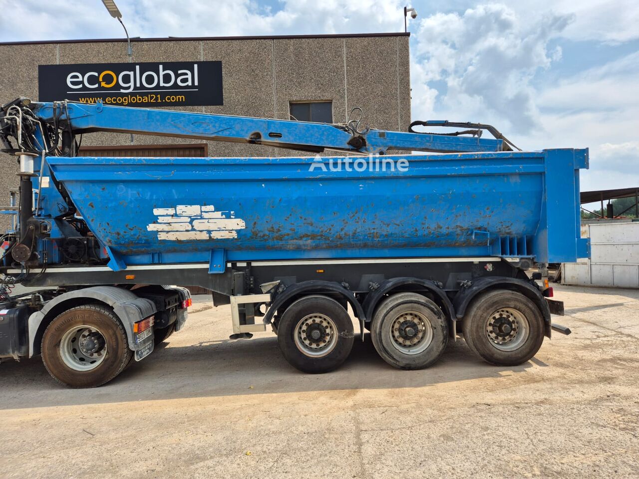 2008 Meiller Mhks 41 3 Semi Trailer - Timber for sale