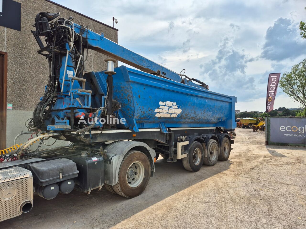 2008 Meiller Mhks 41 3 Semi Trailer - Timber for sale — view 2