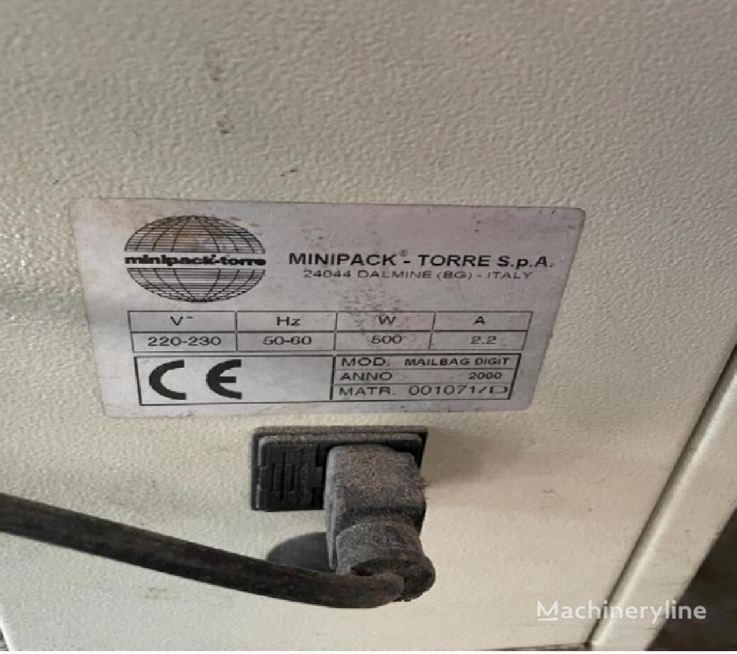2000 Minipack Torre Mailbag Digit Shrinking Machine for sale