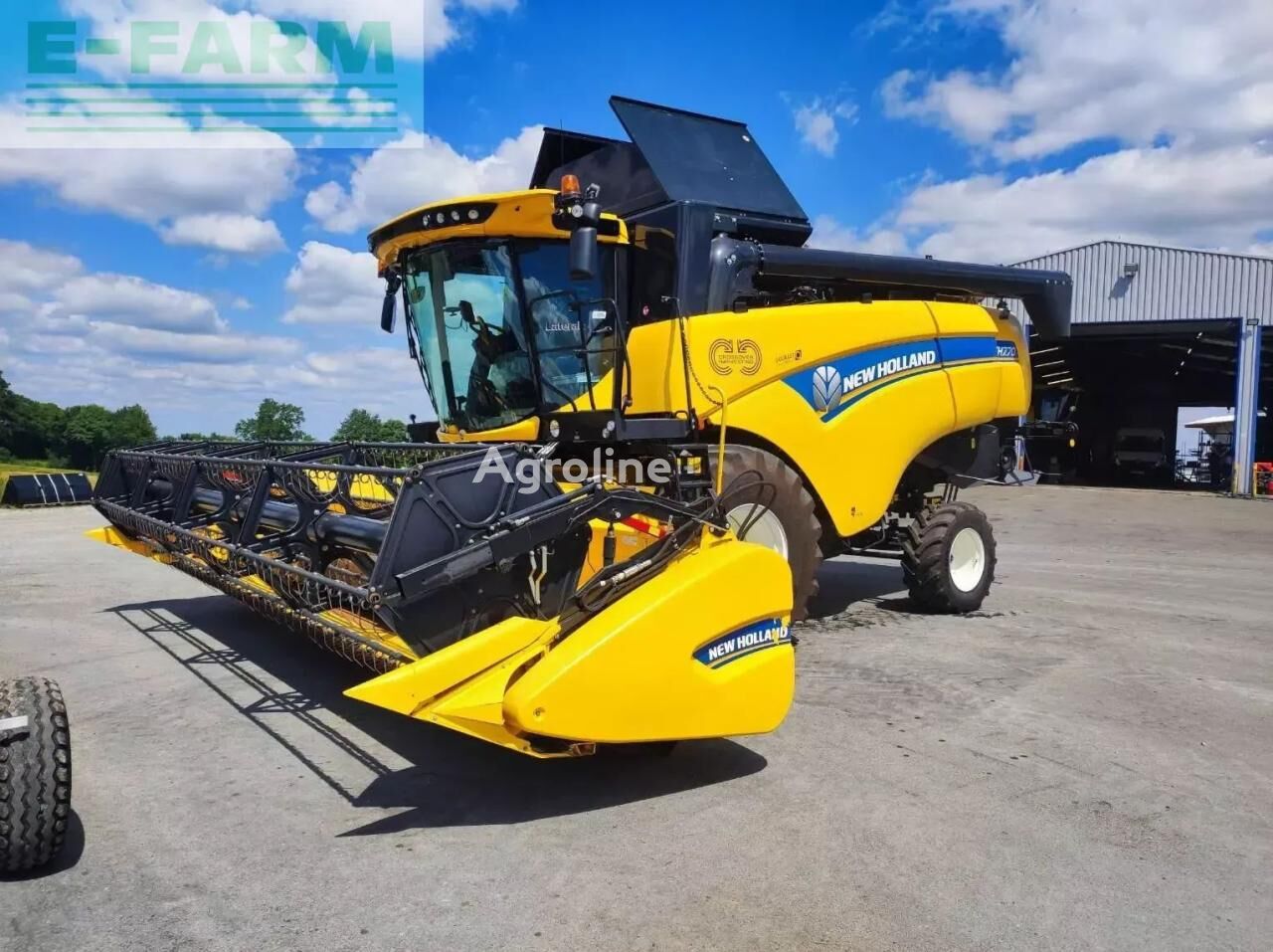 2021 New Holland CH 7.70 Latera Harvester - Grain for sale