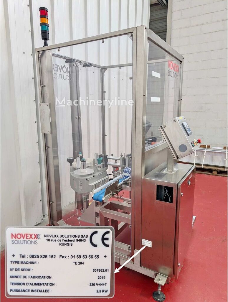 2019 Novexx TE 204 Labeling Machine for sale — view 2