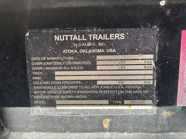 2008 Nuttall Oilfield Trailer for sale — view 5