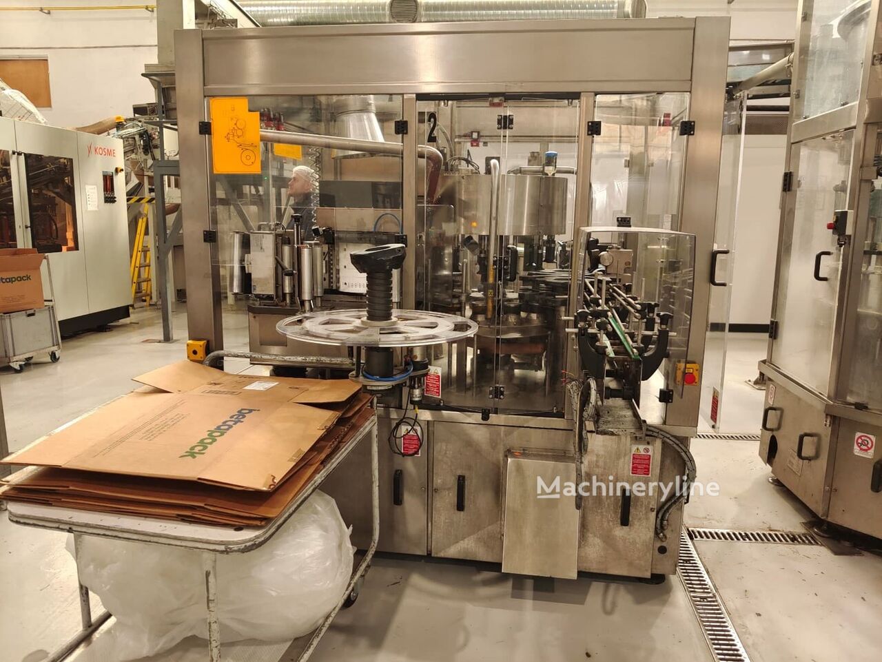 2009 PE Labellers Rollmatic N540 Labeling Machine for sale — view 3