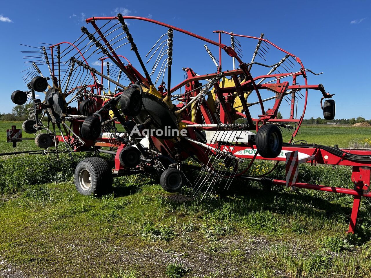 2008 Pöttinger Eurotop 1252 Hay - Rake for sale — view 2