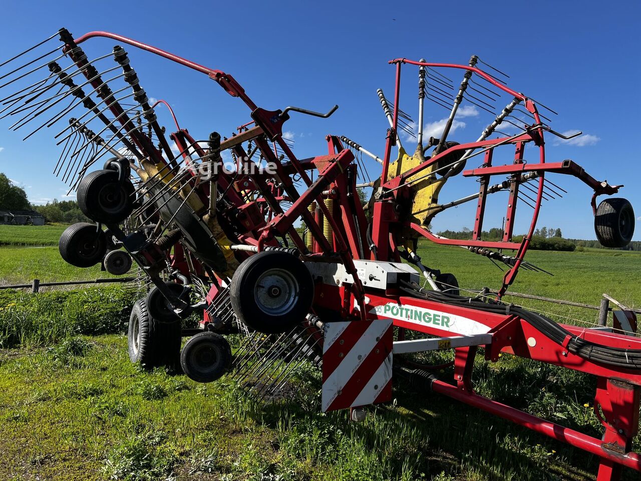 2008 Pöttinger Eurotop 1252 Hay - Rake for sale — view 4