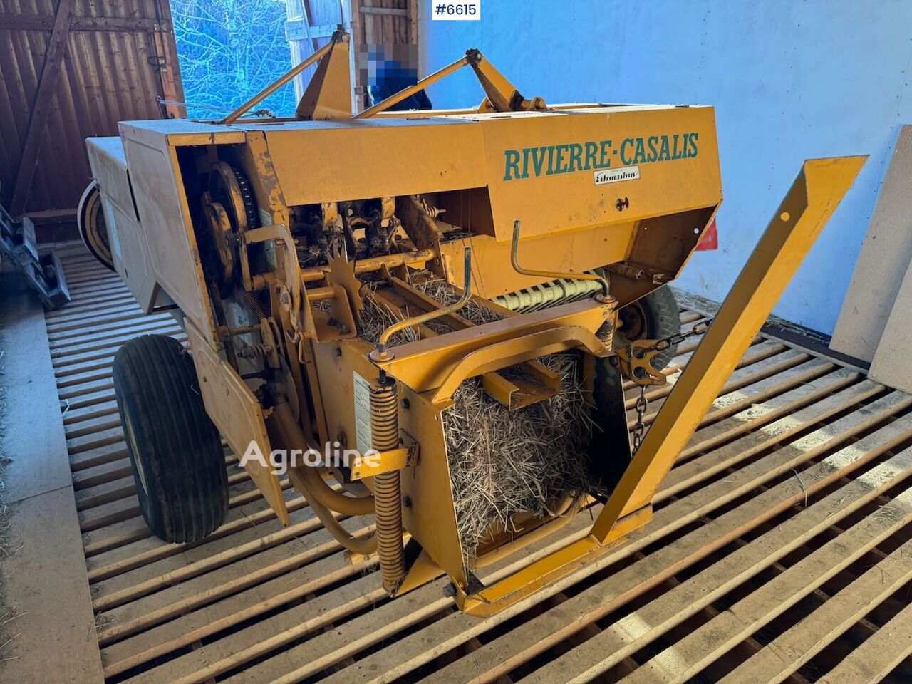 1975 Rivierre Casalis ER 40C Hay - Square Baler for sale