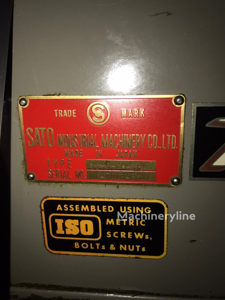 Sato 1050-2H-28 Strapping Machine for sale — view 2
