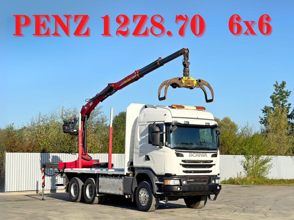 2017 Scania G490 Timber Truck for sale