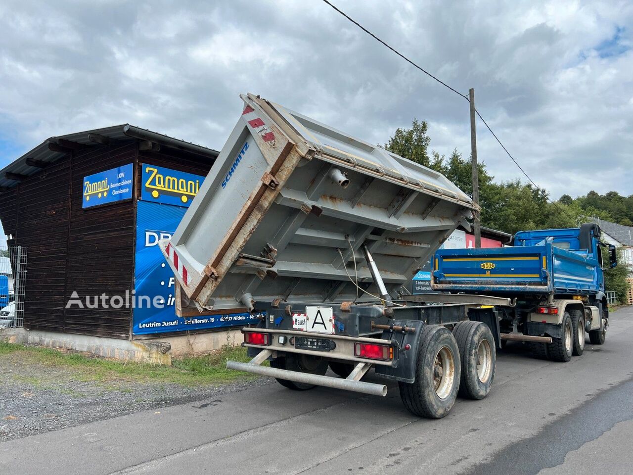 2008 Schmitz Cargobull ZKI18 Transport - Dump Trailer for sale