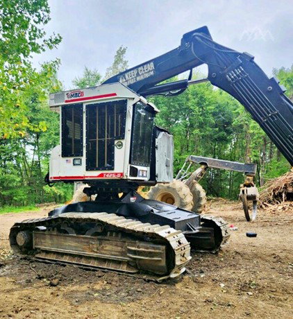 2002 Timbco T445D Processor Harvester for sale