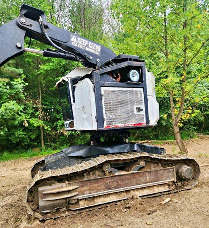 2002 Timbco T445D Processor Harvester for sale — view 2