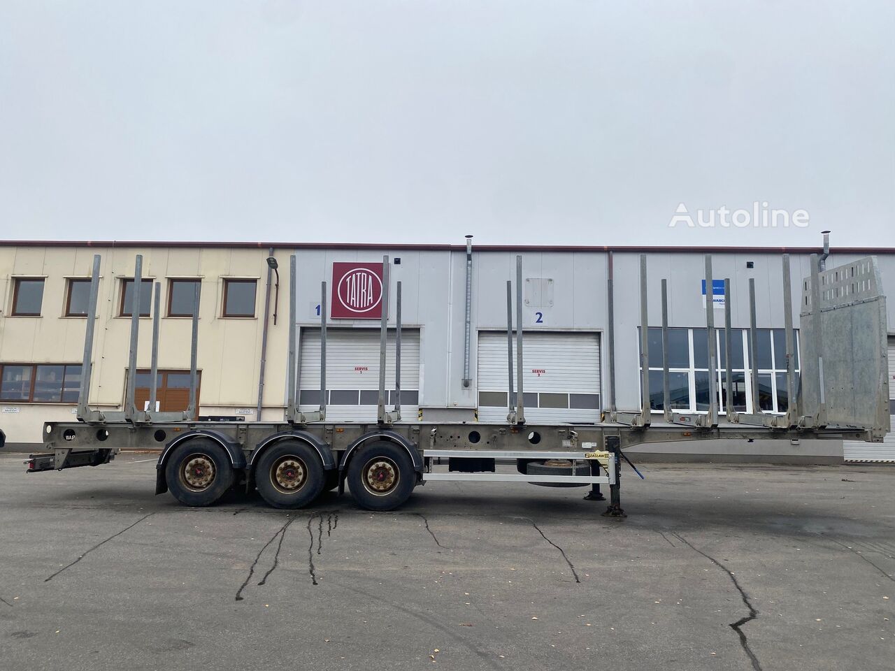 2020 Zasław D-651A Semi Trailer - Timber for sale