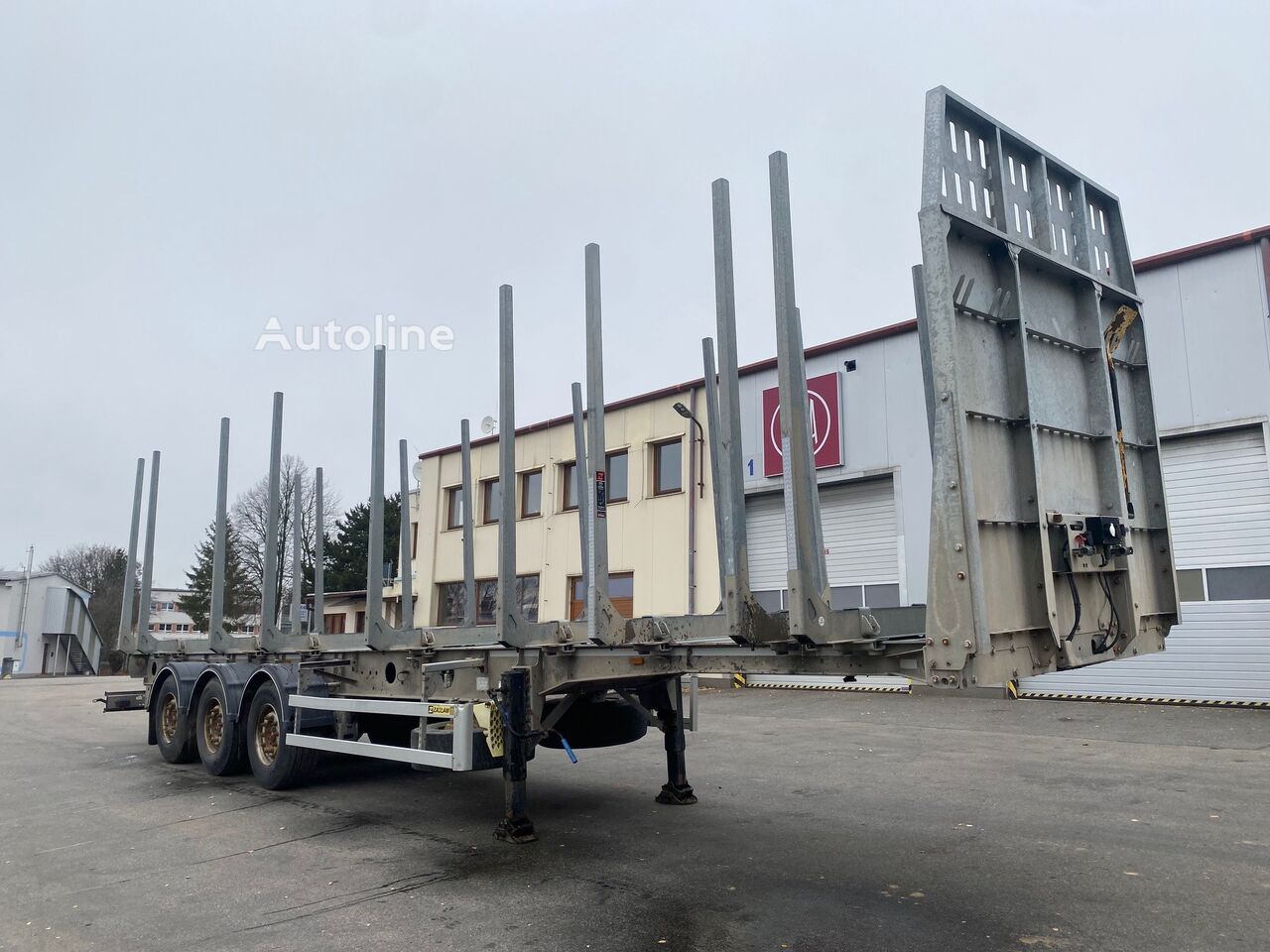 2020 Zasław D-651A Semi Trailer - Timber for sale — view 4