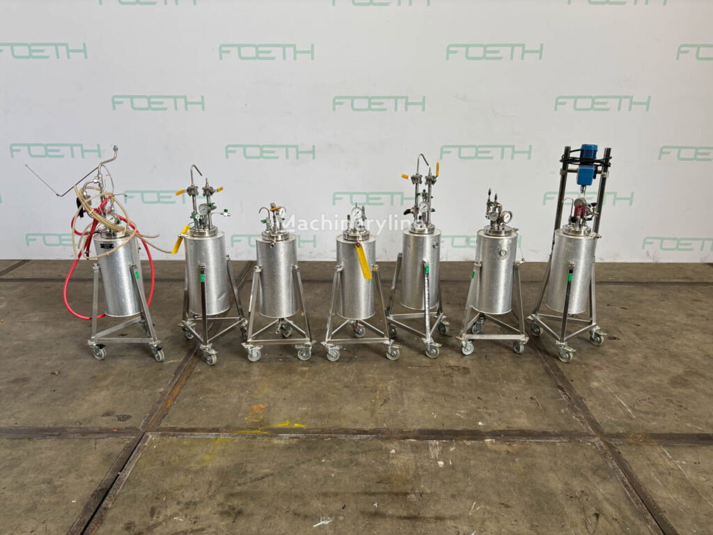 7x 20l Pressure vessel Tank Container for sale