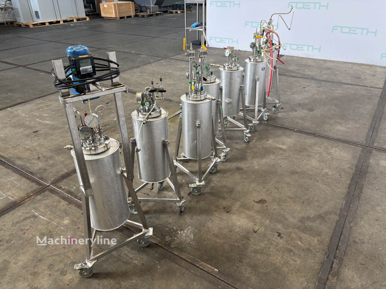 7x 20l Pressure vessel Tank Container for sale — view 5