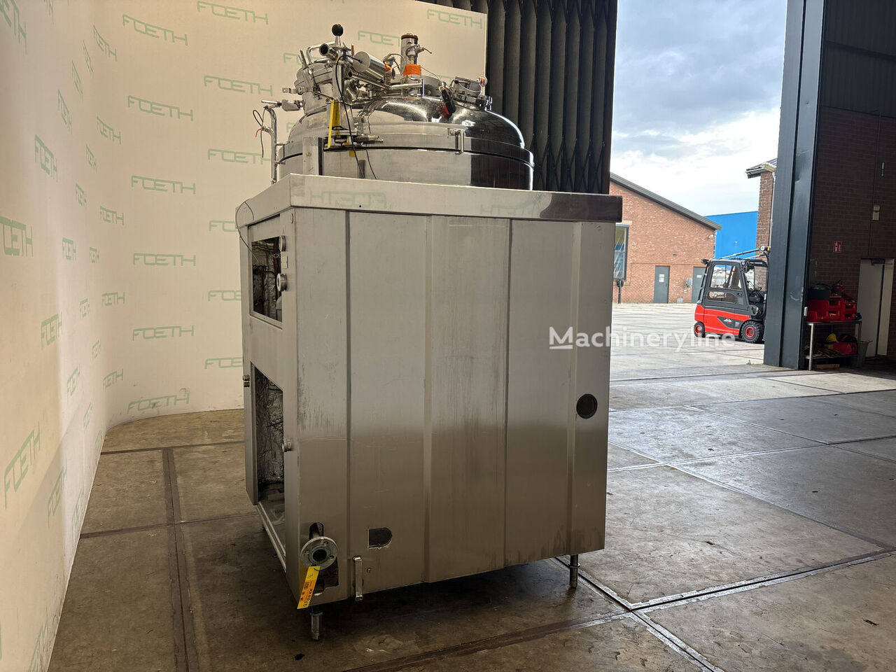 A. Berents RW 1000 Processing vessel Mixer Blender for sale — view 4