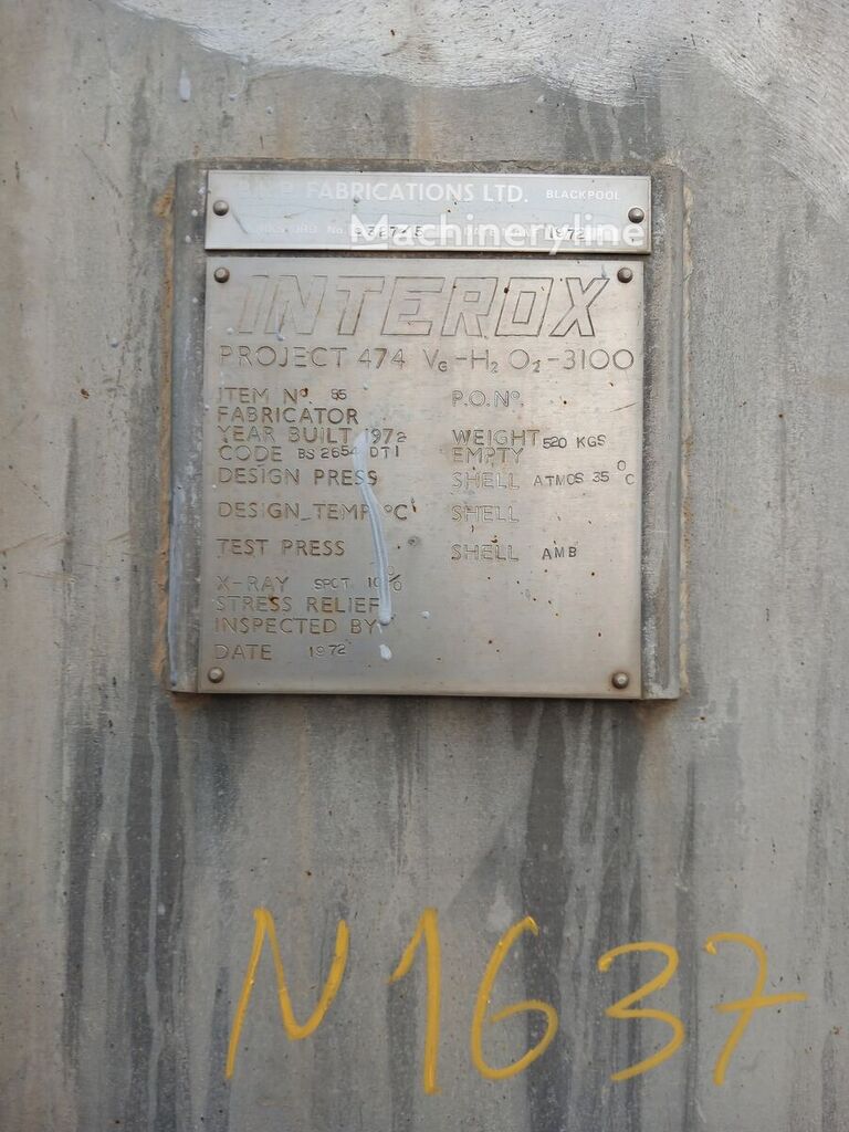 AL 6070 Tank Container for sale — view 2