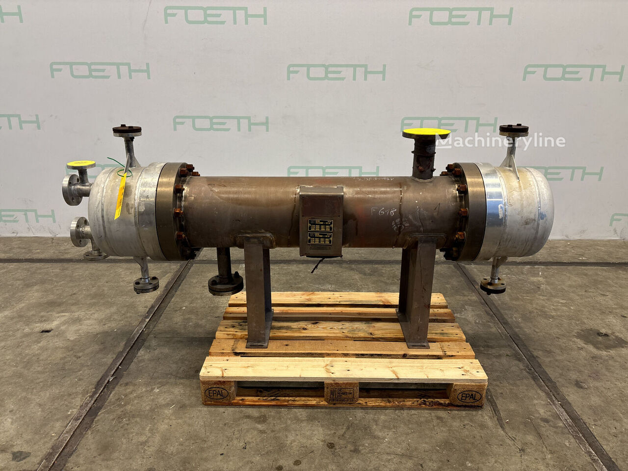 Asdorfer Eisenwerk 5.2 m² (330°C, 55 bar) Tank Container for sale