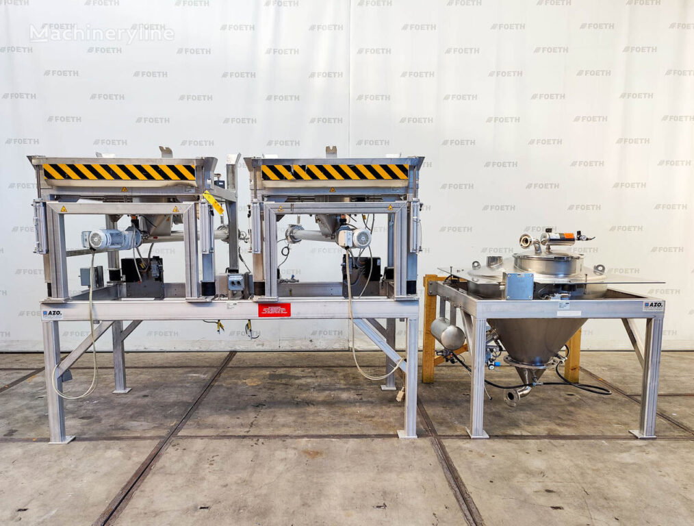 Azo Double IBC container empty station - Miscellaneous transport Mixer Blender for sale