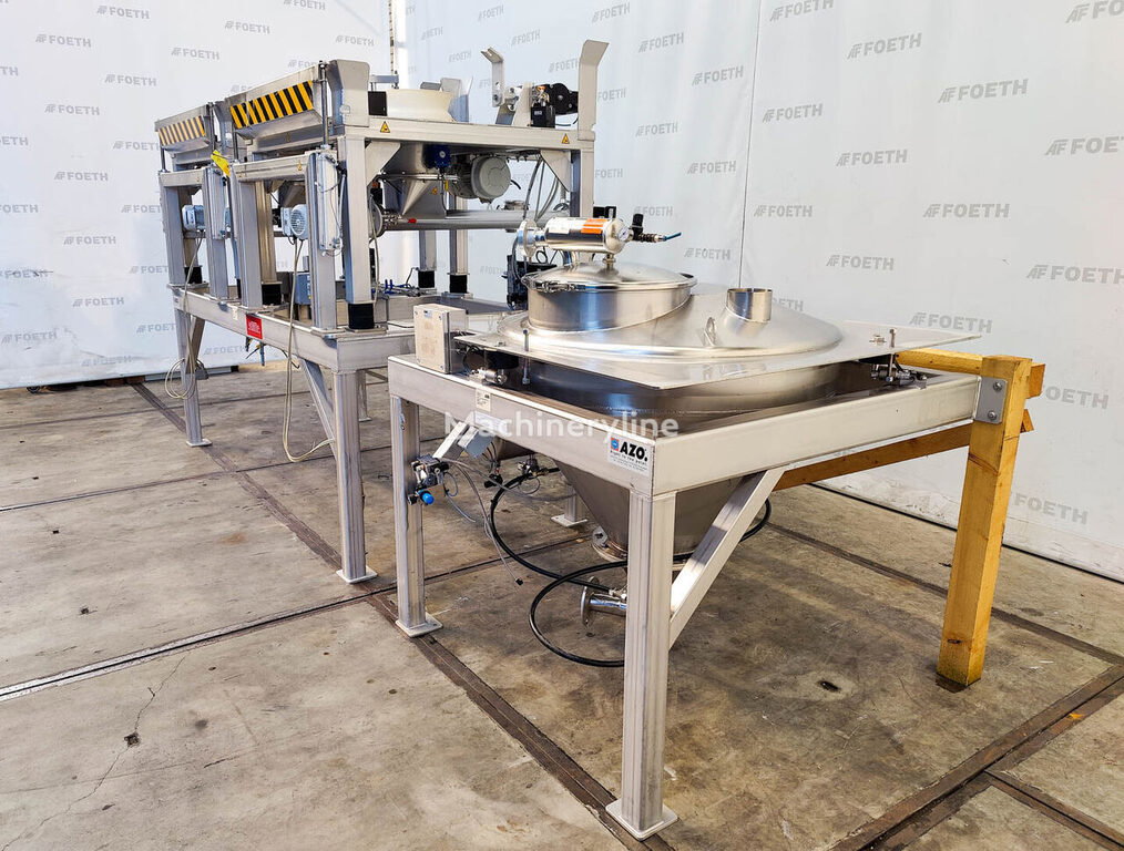 Azo Double IBC container empty station - Miscellaneous transport Mixer Blender for sale — view 3