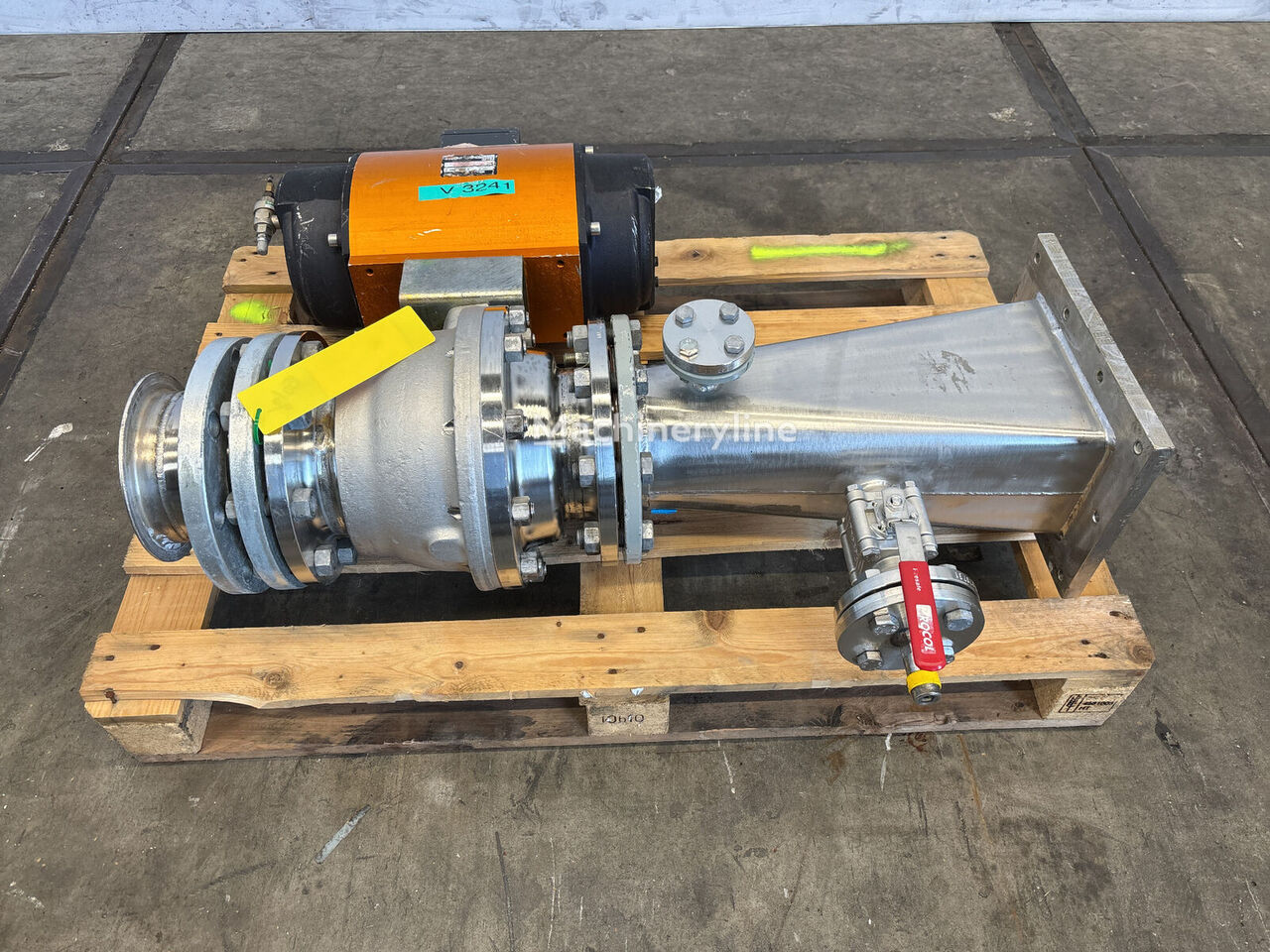Ball segment valve Diverter valve Mixer Blender for sale