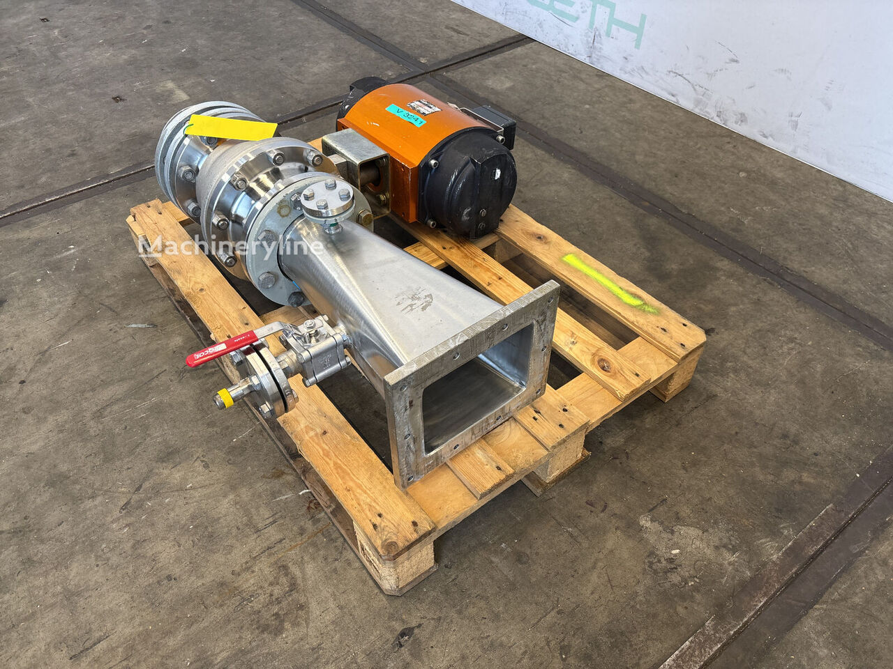 Ball segment valve Diverter valve Mixer Blender for sale — view 2