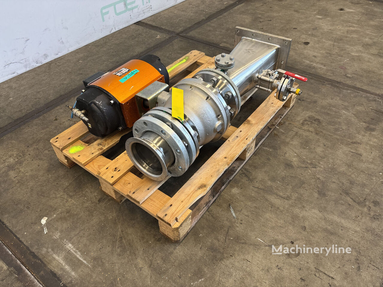 Ball segment valve Diverter valve Mixer Blender for sale — view 3