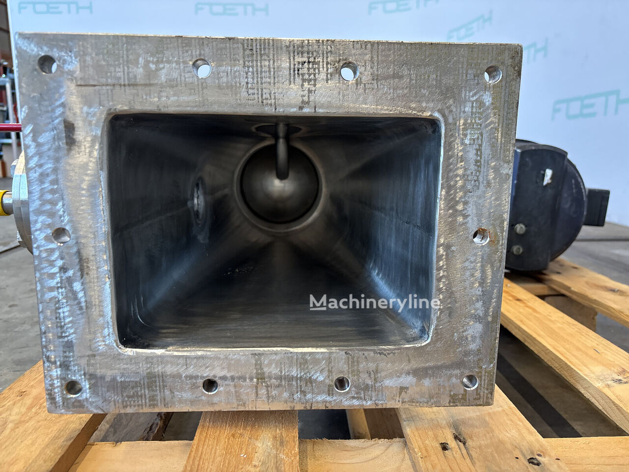Ball segment valve Diverter valve Mixer Blender for sale — view 4