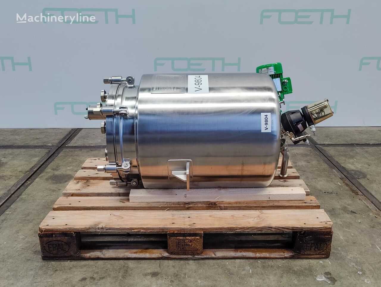 Baumgartner & Co 103 Ltr. - Pressure vessel Tank Container for sale