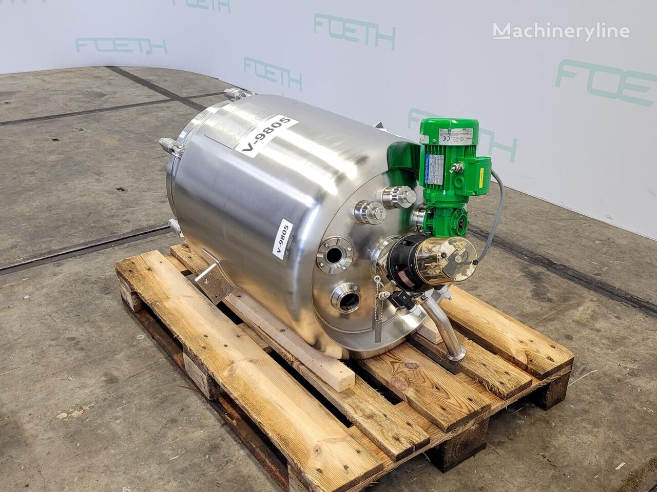 Baumgartner & Co 103 Ltr. - Pressure vessel Tank Container for sale — view 2