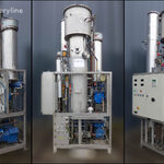 Bjönkjaer ELTS FLASH 235/100 - Falling film evaporator Laboratory Equipment for sale — view 2