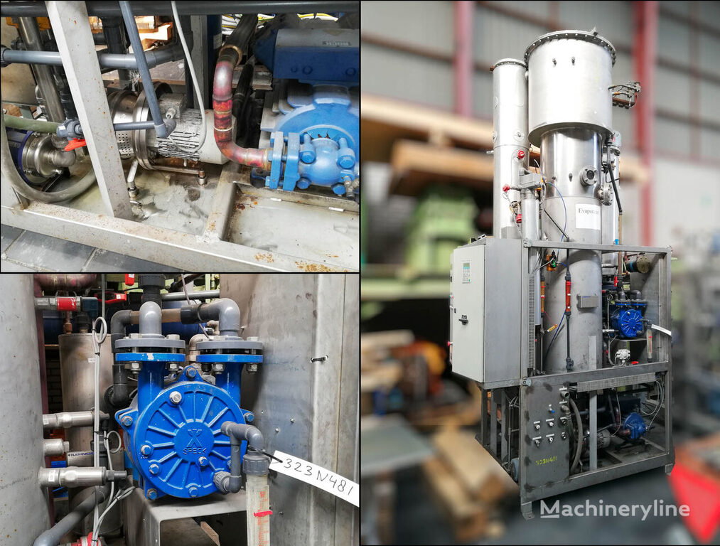 Bjönkjaer ELTS FLASH 235/100 - Falling film evaporator Laboratory Equipment for sale — view 3