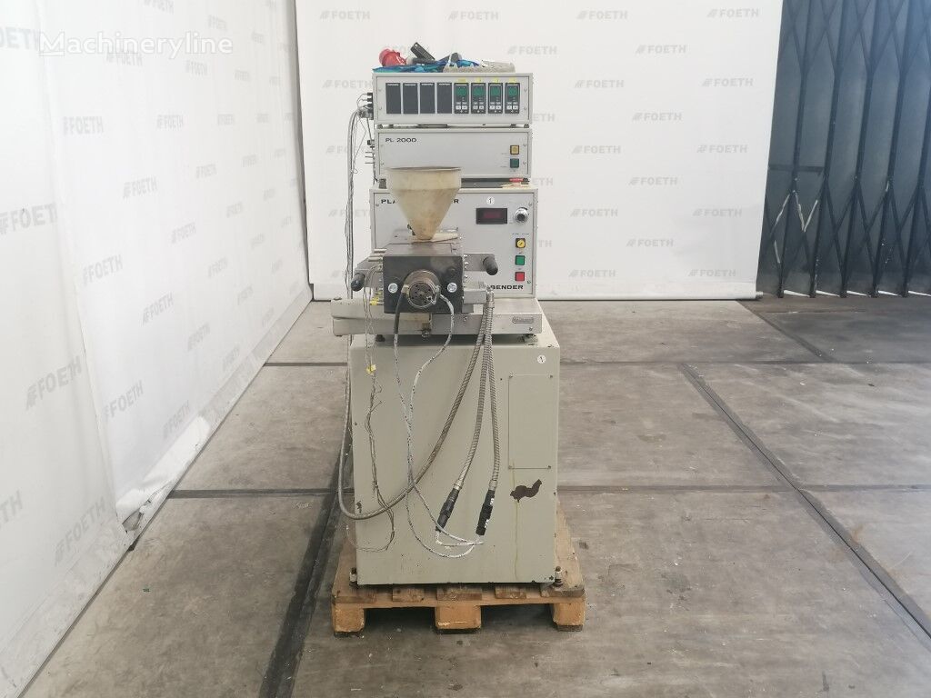 Brabender (D) PLasti-Corder PL 2000 - Viscosity test machine Laboratory Equipment for sale — view 4