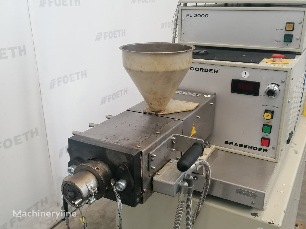 Brabender (D) PLasti-Corder PL 2000 - Viscosity test machine Laboratory Equipment for sale — view 5
