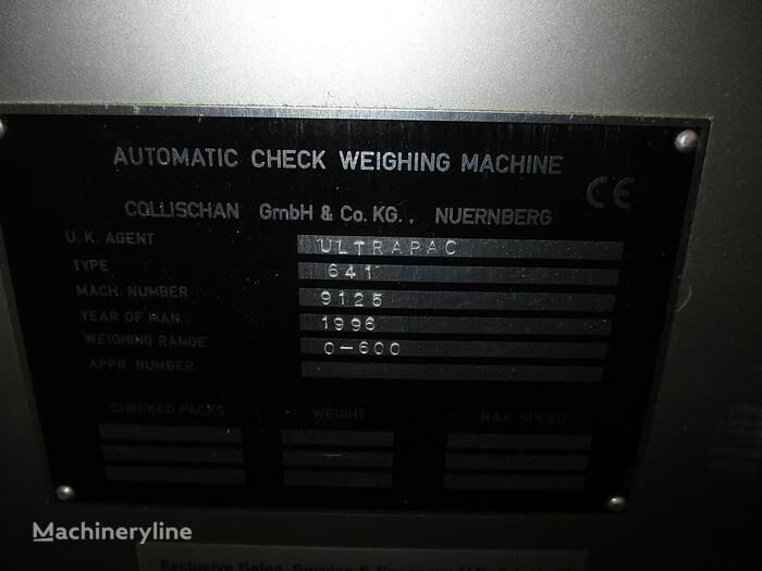 COLLISCHAN Ultrapac 641 Laboratory Equipment for sale — view 4