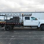 2022 Chevrolet Silverado 5500 Flatbed Truck for sale — view 3
