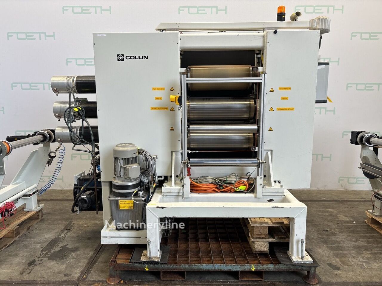 2006 Collin Roll Calander Mixer and Blender for sale