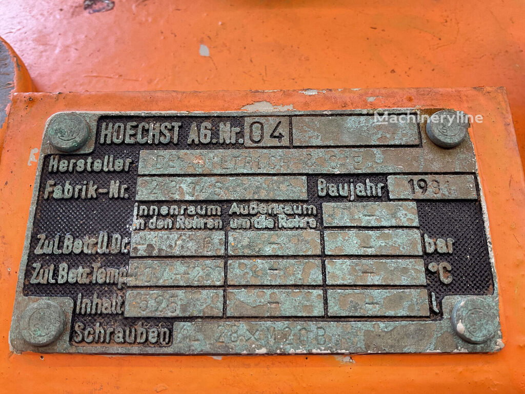 1993 DE Dietrich 525 L - Pressu Tank and Container for sale — view 3