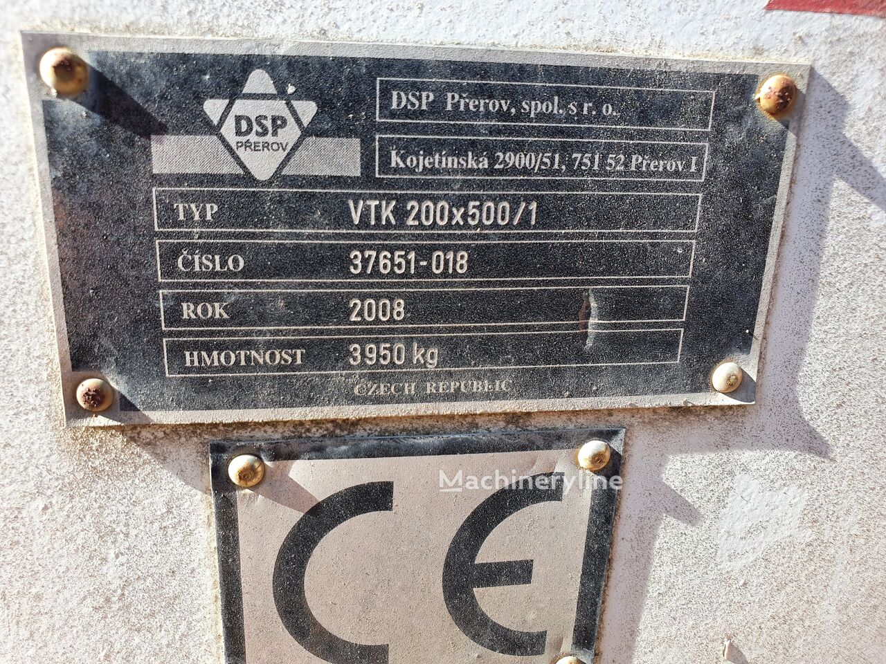 2008 DSP Přerov VTK 200X500-1 Quarry - Screener for sale — view 3