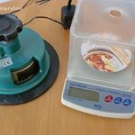 Digital paper weight per unit area scale PCE with reference cutt Laboratory Equipment for sale — view 3