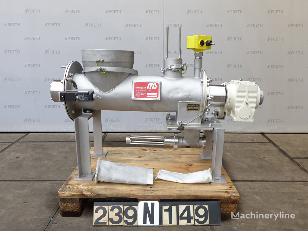 Dinnissen Metering screw Mixer Blender for sale