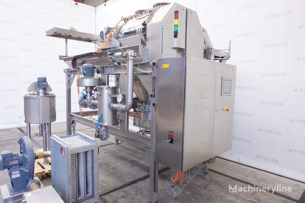 Dinnissen Pegasus Vacuum coater EHEDG design - Paddle mixer Mixer Blender for sale