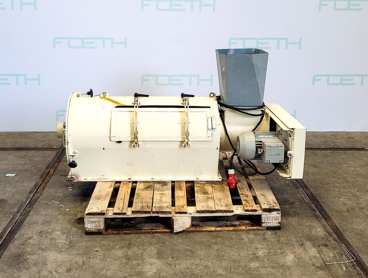 Dinnissen Rotating sieve Mixer Blender for sale