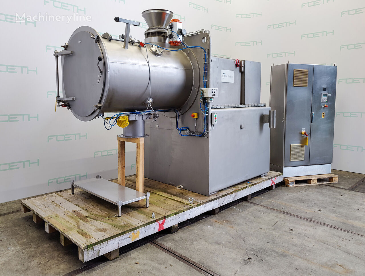 Drais Mannheim TM-1000 E - Powder turbo mixer Mixer Blender for sale — view 2