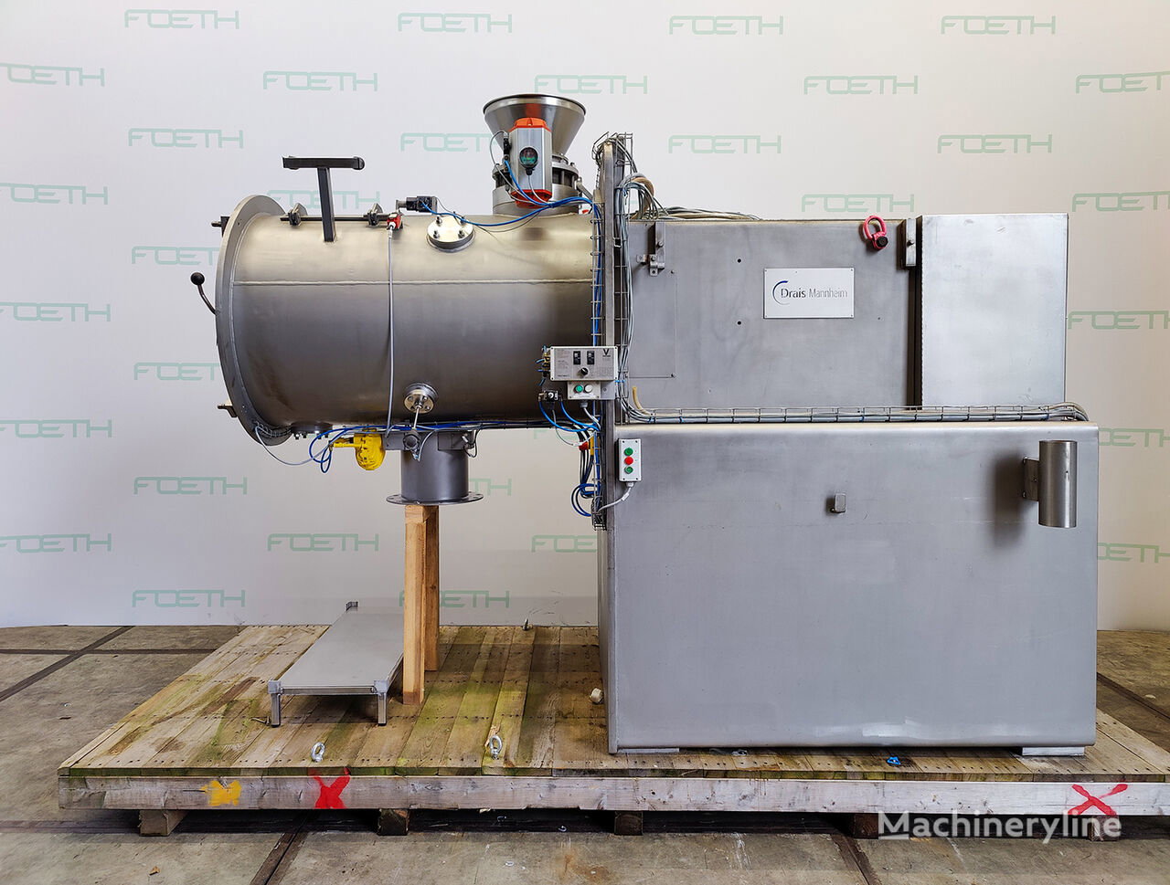 Drais Mannheim TM-1000 E - Powder turbo mixer Mixer Blender for sale — view 4