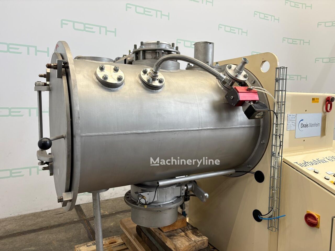 Drais Mannheim TURBUMIX TM-630 - Powder turbo mixer Mixer Blender for sale — view 4